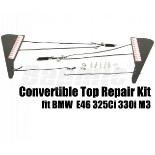 Convertible Roof Top Repair Kit(2 pcs)